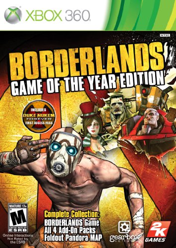Borderlands Game of the Year Edition (輸入版) - Xbox360(中古品)