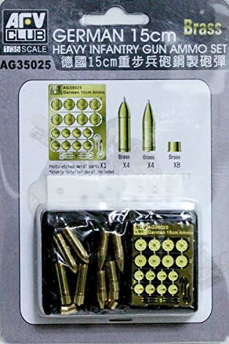 AFVクラブ 1/35 ドイツ軍 15cm重歩兵砲砲弾セット (金属製) (AG35025) プラ(中古品)の通販は 5,480円