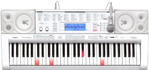 「非常に良い」CASIO 光ナビゲーションキーボード 61鍵 標準ピアノ形状鍵盤 LK-208(中古品)