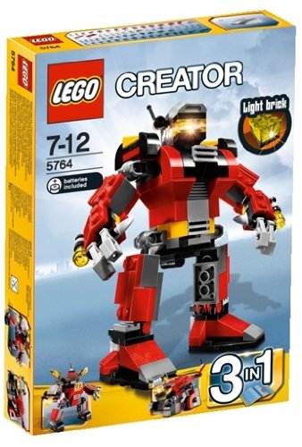 「ほぼ新品」レゴ (LEGO) クリエイター・レスキューロボット 5764(中古品)