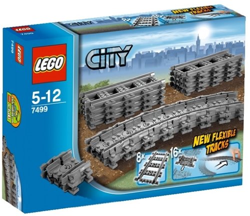 「ほぼ新品」レゴ (LEGO) シティ フレキシブルレール 7499(中古品)