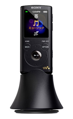 SONY ウォークマン Eシリーズ [メモリータイプ] スピーカー付 2GB ブラック(中古品)