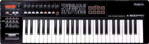 「非常に良い」Roland ローランド MIDIキーボードコントローラー A-500PRO-R 49鍵(中古品)