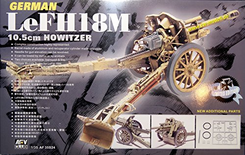 １/３５　ＷＷ?U　ドイツ　ＬｅＦＨ１８Ｍ　１０．５Ｃｍ　ＨＯＷＩＴＺＥ (中古品)