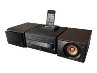 JVC コンポ EX-S1-B [ブラック](中古品)