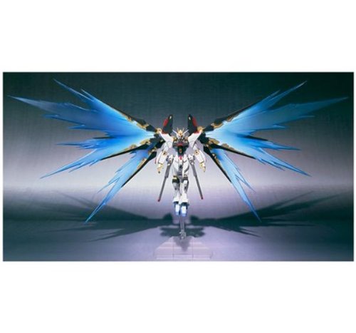 「ほぼ新品」ROBOT魂 ストライクフリーダムガンダム用 ウイングエフェクトパーツ＆スタ (中古品)