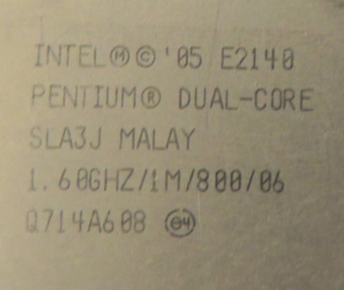 「未使用品」e2140インテルe2140インテルe2140(中古品)
