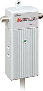 「未使用品」昭電　テレビ・ビデオ用 SPD サンダーブロッカー 避雷器 SPR-TB-TV-A1(中古品)