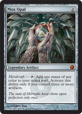 まなページ Magic: the Gathering - Mox Opal - Scars of Mirrodin(品