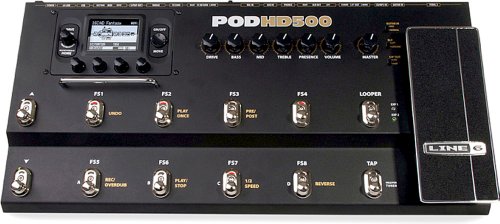 Line6 (ライン6) POD アンプシミュレーター HD500(中古品)