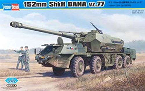 「非常に良い」ホビーボス 1/35 ダナ 152mm自走留榴弾砲 SHKH vz77 プラモデル(中古品)