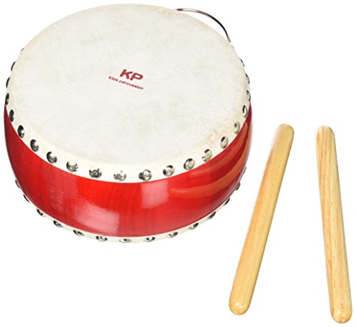 「非常に良い」ナカノ Kids Percussion キッズパーカッション キッズわだいこ レッド KP-3(中古品)