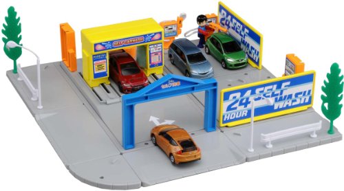 トミカ トミカタウン 洗車場(中古品)