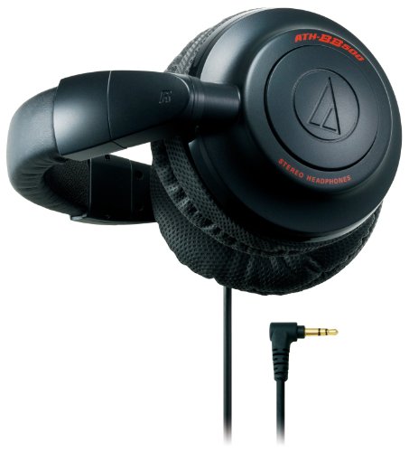 audio-technica 密閉型ヘッドホン バックバンド ブラック ATH-BB500 BK(中古品)