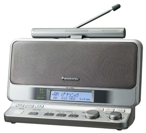 「非常に良い」パナソニック FM/AM 2バンドレシーバー シルバー RF-U700A-S(中古品)