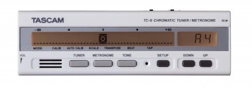 TASCAM クロマチックチューナー/メトロノーム TC-8(中古品)