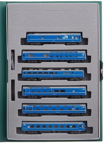「非常に良い」KATO Nゲージ 24系 寝台特急 北斗星 DX編成 基本 6両セット 10-831 鉄道模 (中古品)