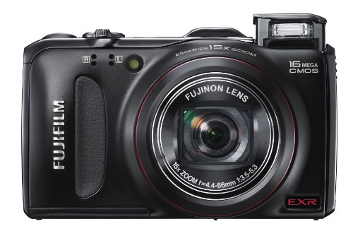 「非常に良い」FUJIFILM デジタルカメラ FinePix F550EXR 光学15倍 ブラック FX-F550EXR B(中古品)