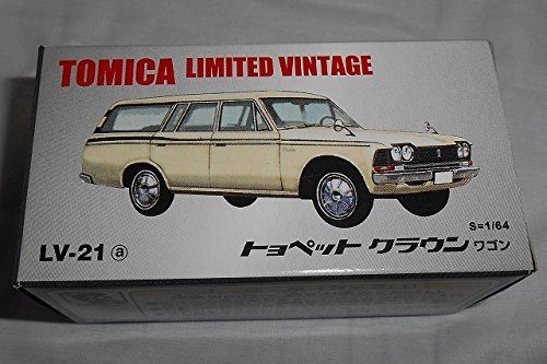 「非常に良い」トミカリミテッド　LV−21a トヨペットクラウンワゴン白(中古品)