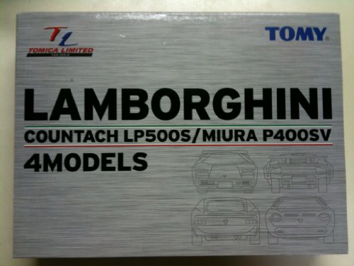 「未使用品」トミカリミテッド　LAMBORGHINI　　4MODELS(中古品)