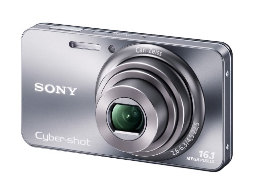 「非常に良い」ソニー SONY デジタルカメラ Cybershot W570 1610万画素CCD 光学ｘ5 シルバ(中古品)