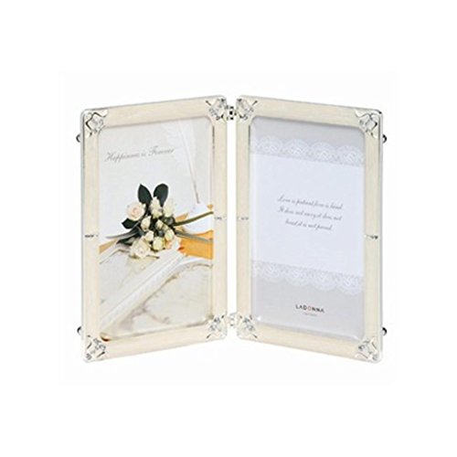 ラドンナ フォトフレーム ホワイト 11.5×16.6cm(中古品)の通販は