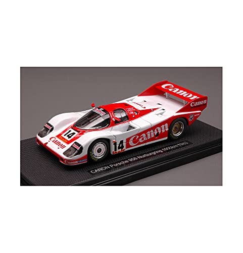 「未使用品」エブロ 1/43 キヤノン ポルシェ 956 1983 ニュルブルクリンク 1000km ホワ (中古品)