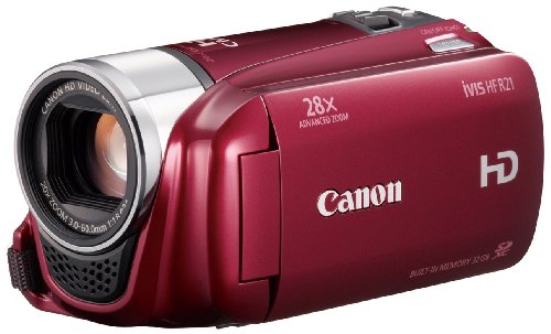 Canon デジタルビデオカメラ iVIS HF R21 レッド IVISHFR21RD