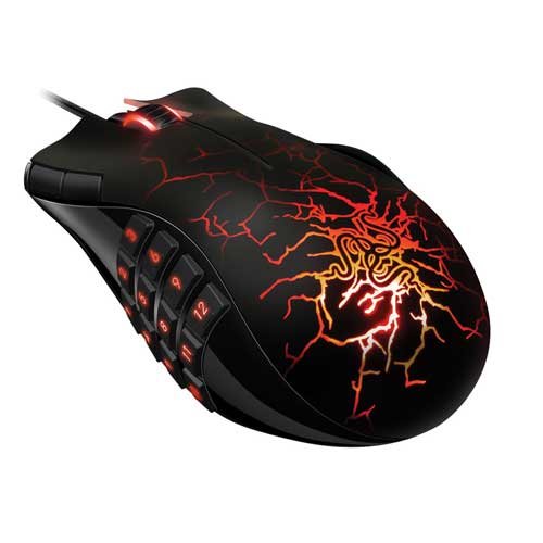 「非常に良い」Razer Naga Molten Special Edition ゲーミングマウス RZ01-00280500-R3M1(中古品)
