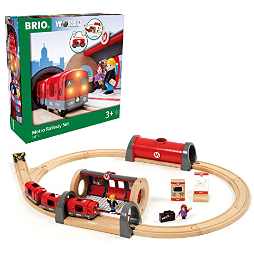 BRIO ( ブリオ ) WORLD メトロレールウェイセット [全20ピース] 対象年齢 3(中古品) 7,297円
