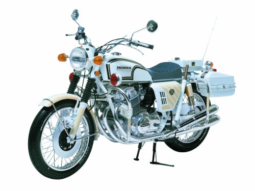 「非常に良い」タミヤ 1/6 オートバイシリーズ No.4 Honda CB750 ポリスタイプ 16004(中古品)