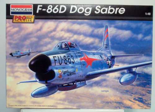 モノグラム プロモデラー 1/48 F-86D セイバードッグ(中古品)