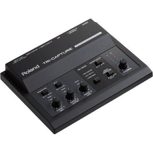 「ほぼ新品」Roland ローランド オーディオインターフェイス TRI-CAPTURE UA-33(中古品)