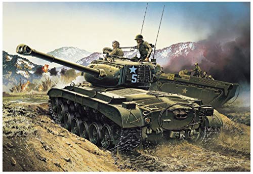 「非常に良い」ドラゴン 1/35 朝鮮戦争 アメリカ軍 M26A-1 パーシング プラモデル DR6801(中古品)