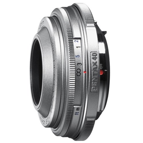 PENTAX パンケーキレンズ DA40mmF2.8 Limited Silver(ケース・フード付) DA(中古品)