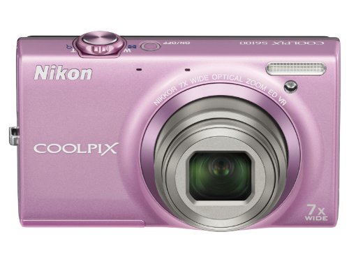 NikonデジタルカメラCOOLPIX S6100 グロスピンク S6100PK(中古品)の通販は