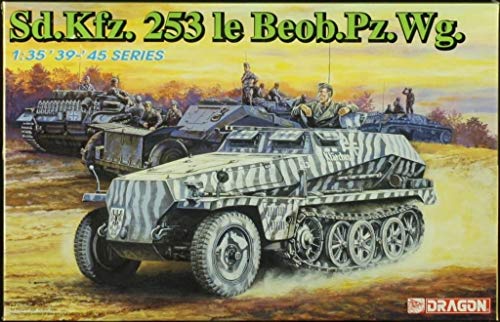 「ほぼ新品」サイバーホビー 1/35 Sd.Kfz.253 軽装甲観測車w/フィギュア CH9128 プラモ (中古品)