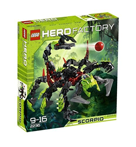 「非常に良い」LEGO HERO FACTORY 2236 Scorpio(レゴ ヒーロー・ファクトリー スコルピオ)(中古品)