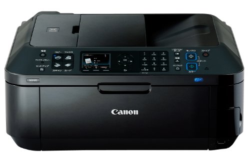 Canon インクジェット複合機 PIXUS MX420 文字がキレイ 顔料ブラック+3色染(中古品)