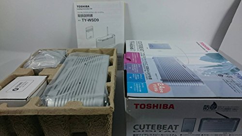 TOSHIBA ワイヤレススピーカーシステムCUTEBEAT TY-WSD9(S)(中古品)の通販は