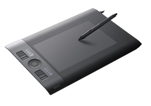 「非常に良い」Wacom プロフェッショナルペンタブレット Mサイズ Photoshop Elements9付属(中古品)