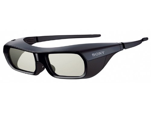 「ほぼ新品」SONY 3D BRAVIA専用メガネ ブラック TDG-BR250-B(中古品)