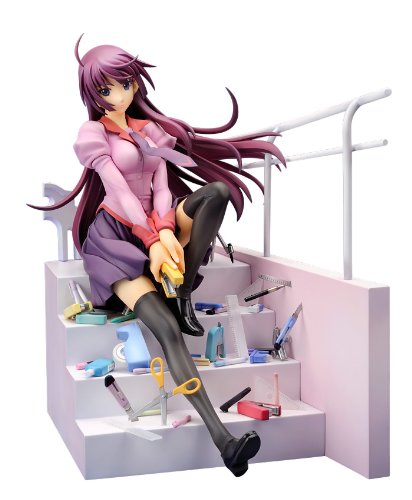 「ほぼ新品」化物語 戦場ヶ原ひたぎ (1/7スケール PVC製塗装済み完成品)(中古品)
