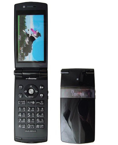 P-06A ブラック 携帯電話 白ロム ドコモ docomo(中古品)