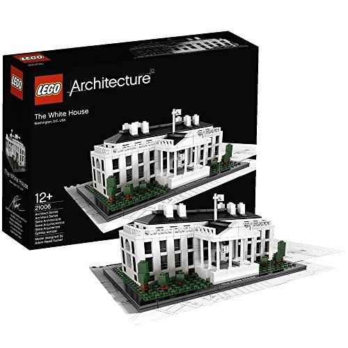 「ほぼ新品」レゴ (LEGO) アーキテクチャー ホワイトハウス 21006(中古品)