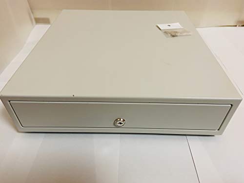「非常に良い」スター精密 キャッシュドロア 4札/6硬貨 ホワイト SMD146M(中古品)
