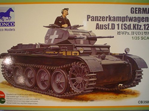 「非常に良い」ブロンコモデル 1/35 II号D型快速軽戦車 CB35061 プラモデル(中古品)