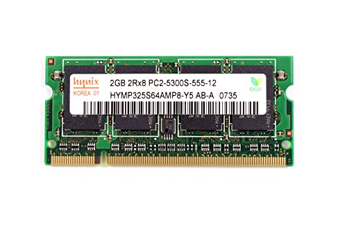 Hynix 200PIN PC2-5300 DDR2 667 2GB SODIMM [HYMP325S64AMP8-Y5](中古品)の通販は