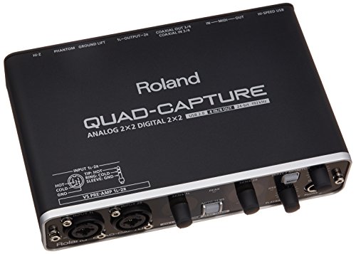 未使用品」Roland ローランド オーディオインターフェイス QUAD 