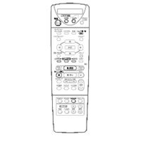 「未使用品」シャープ DVD DV-RW100用リモコン送信機 0046380080(中古品)